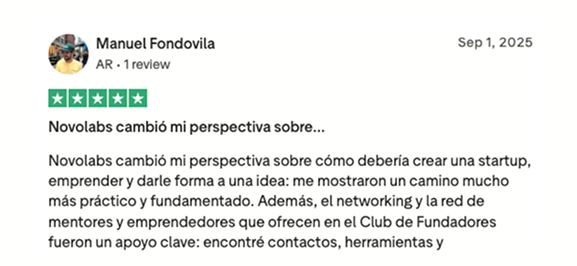 Testimonio Manuel Fondovila