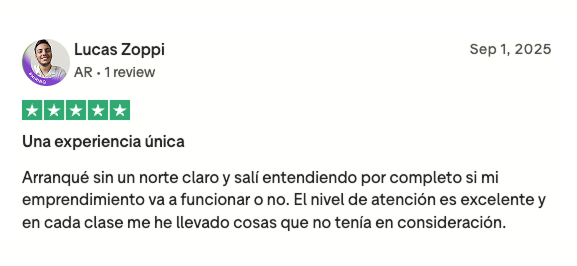 Testimonio Lucas Zoppi